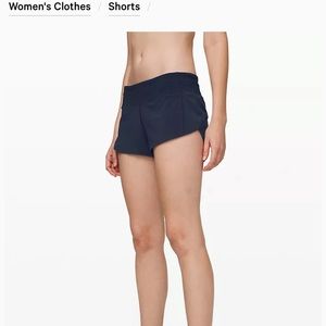 Lululemon runner shorts size Small
